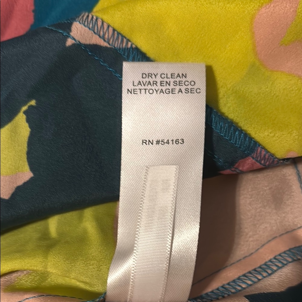 Jessica Simpson Halter Maxi Dress in Pink, Blue, Yellow & Green - Picture 8 of 9